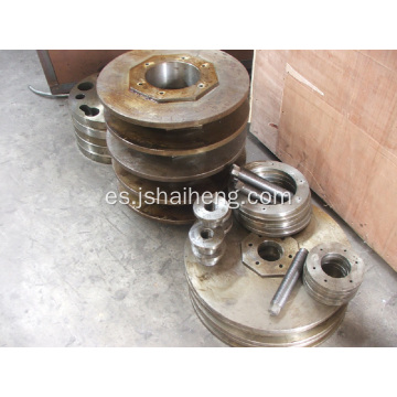 Dispositivo de tensión para la pila hilada